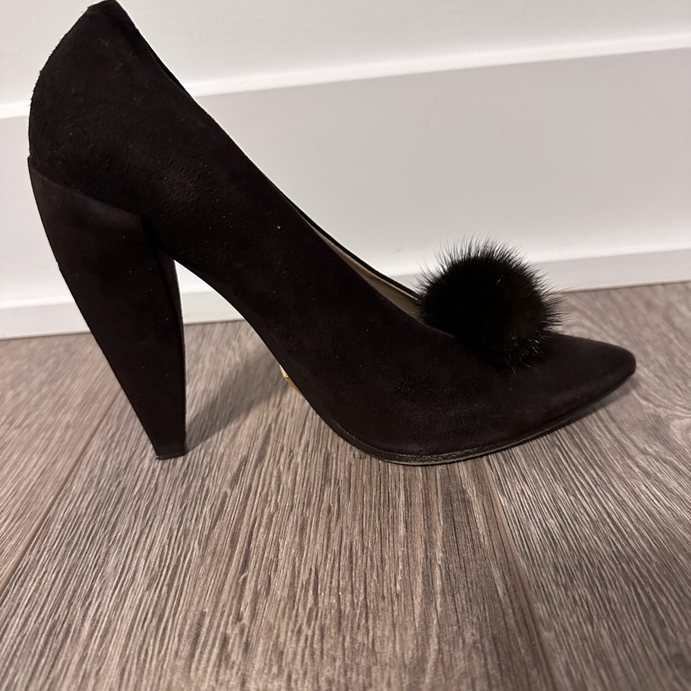 Michael Kors Chocolate Brown Suede shoes